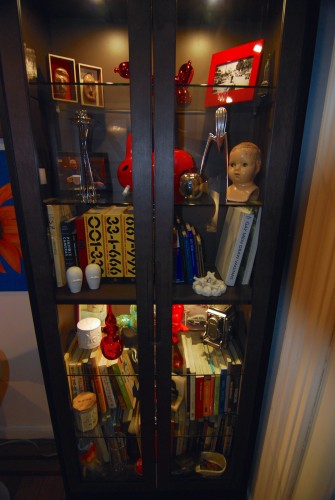 Everybody needs a cabinet of curiosities. I envision this will become more filled with our future obsessions. 
