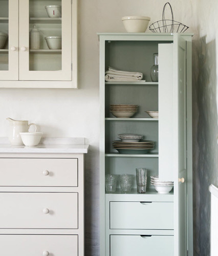 deVOL Kitchens [UK], Fitted Shaker style pantry and cupboards