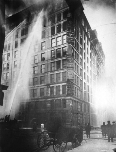 Triangle Shirtwaist Factory Fire, 1911 [Source: Public Domain]