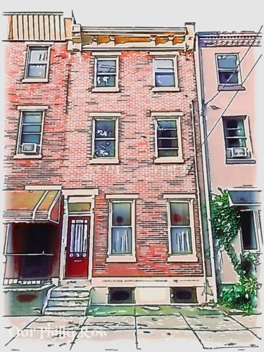 This is Our Philly Row - Completed in 1852. It is a three story, five bedroom, 1.5 bath rowhouse sitting on 16 feet of sidewalk in the Philadelphia neighborhood of Pennsport.